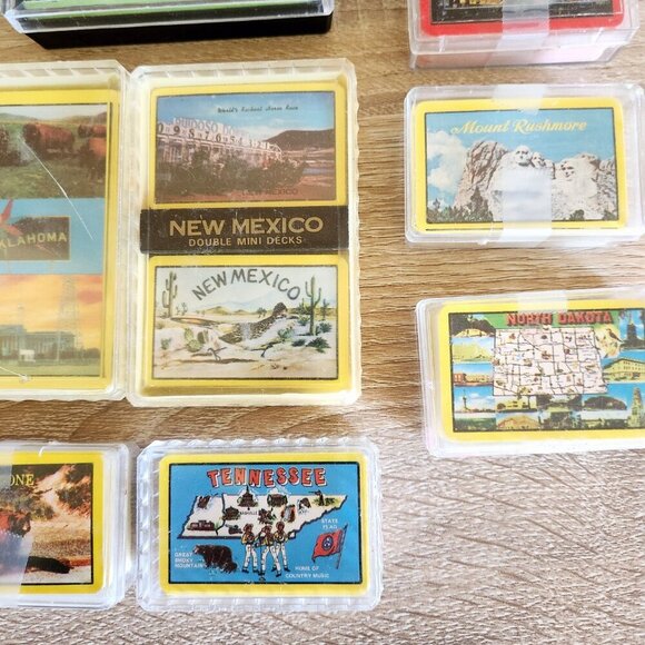 Vintage 13 Pc State & Park Playing Card Collector's Lot - Picture 4 of 6